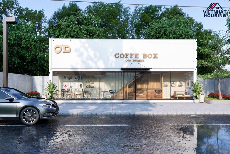 The assembled cafe project is super cost-effective and quickly recovers capital