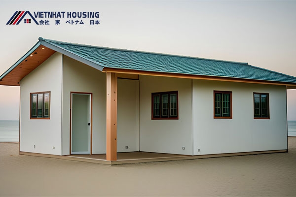 Super quality coastal homestay prefabricated house project in Binh Thuan