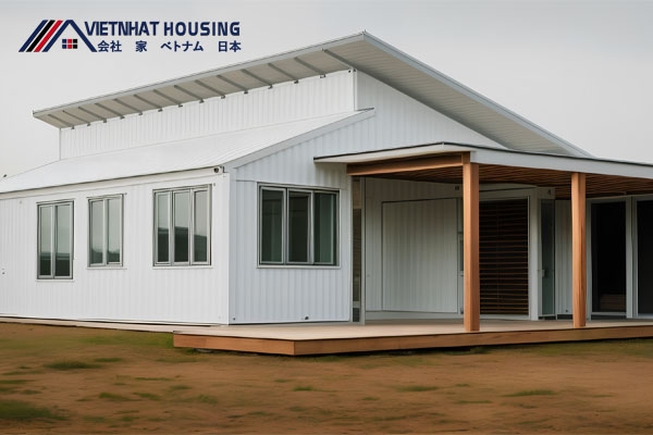 Cheap and convenient prefabricated garden house project from only 100 million VND