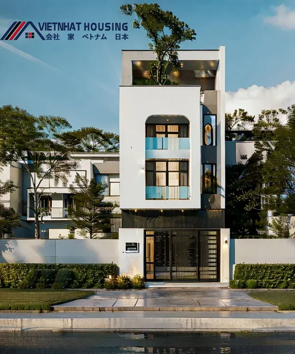 Mẫu nhà ống khung thép tiền chế 3 tầng 3 phòng ngủ xây dựng chỉ từ 600 triệu