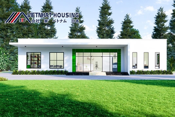 Nhà lắp ghép văn phòng tạm tại Nhà máy xử lý rác thải Di Linh- Lâm Đồng