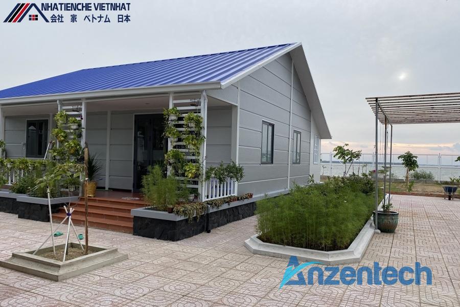 Construction of 80m2 prefab house with only 270 million VND