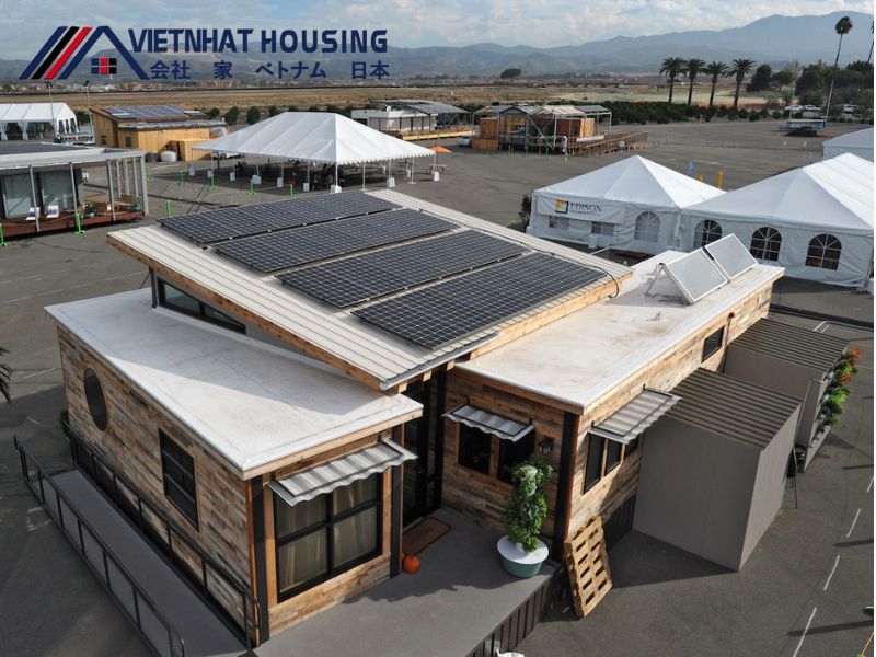 Khám phá công nghệ nhà lắp ghép tái tạo năng lượng vừa tiết kiệm vừa hiện đại