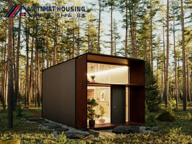 Khám phá mẫu nhà lắp ghép tiny house đúng chuẩn cho người ưa dịch chuyển