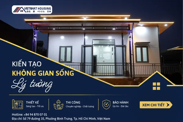 Kiến trúc hiện đại bằng vật liệu tiền chế