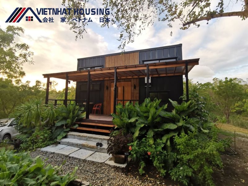 Mẫu nhà lắp ghép đầy đủ công năng, thiết kế tinh tế, ngân sách hợp lý