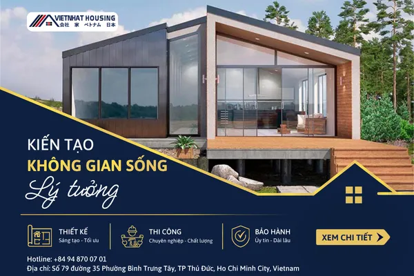 Nhà lắp ghép đẹp phong cách tối giản – Xu hướng thiết kế homestay được yêu thích
