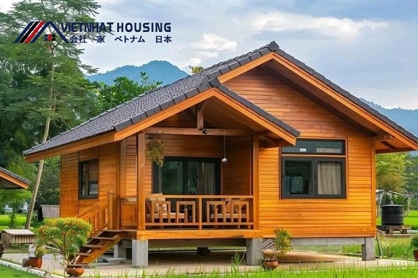 Thi công nhà lắp ghép bằng gỗ công nghiệp – Giải pháp hiện đại, tiết kiệm và thẩm mỹ cho không gian sống