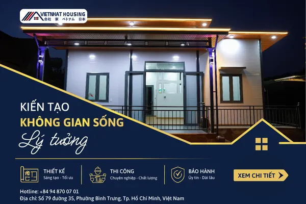 Xu hướng tương lai - mô hình nhà tiền chế lắp ghép