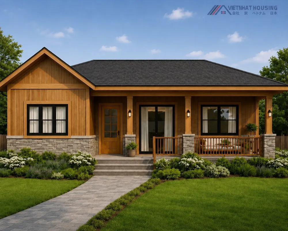 Mẫu Nhà Lắp Ghép 80m2 Đẹp, Hiện Đại và Tiện Nghi