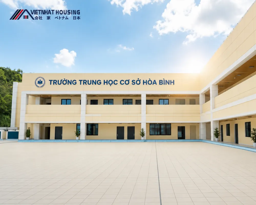 MẪU TRƯỜNG HỌC LẮP GHÉP KHUNG THÉP HIỆN ĐẠI