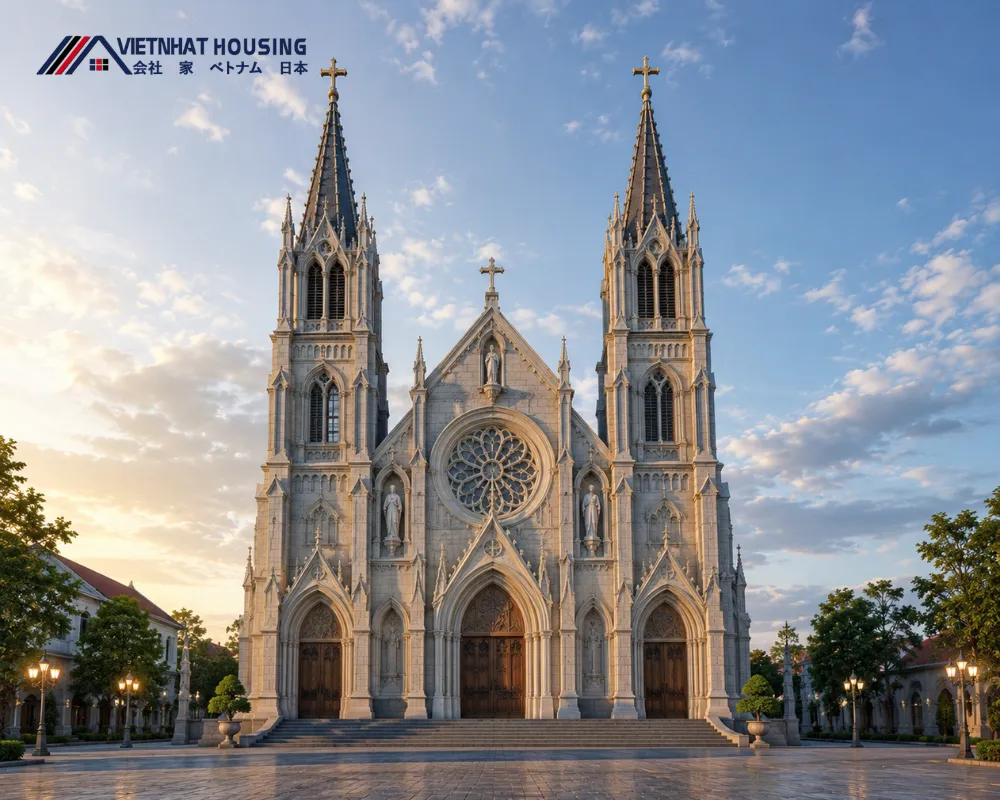 Nhà Thờ Lắp Ghép Phong Cách Gothic Hiện Đại