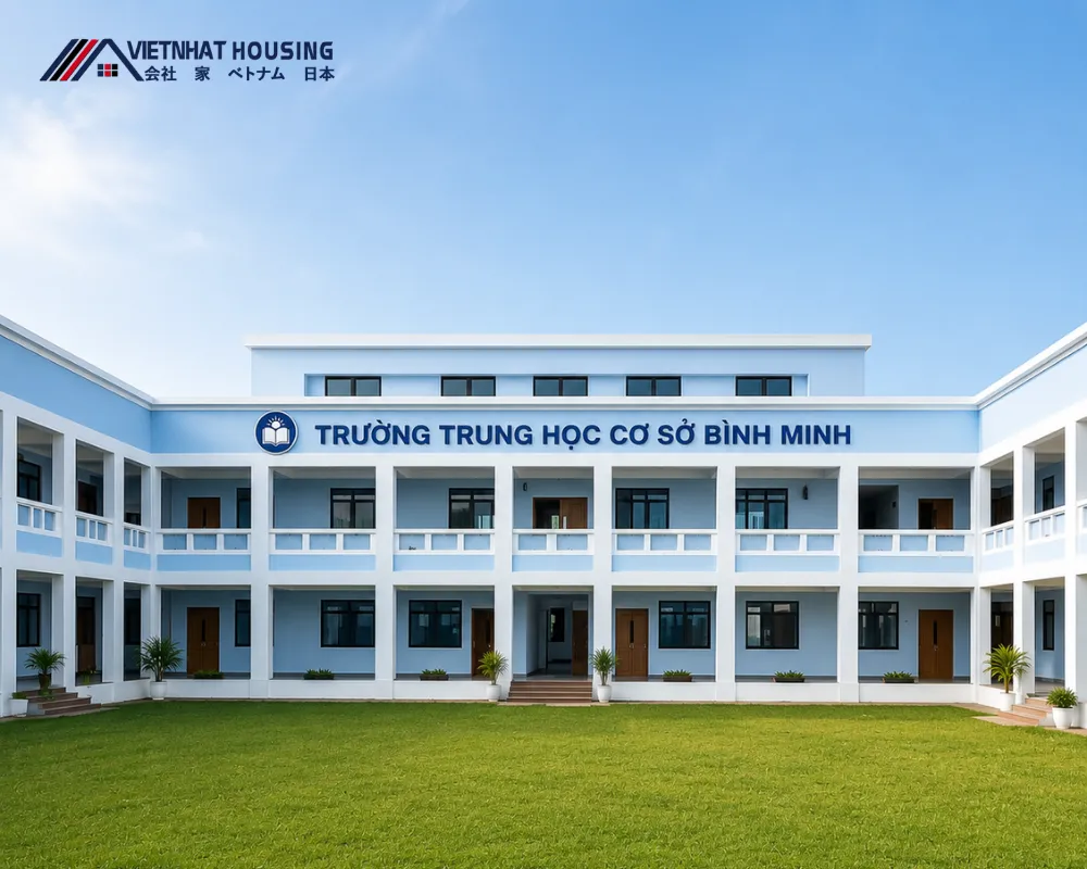 Nhà Trường Học Lắp Ghép Phong Cách Đơn Giản