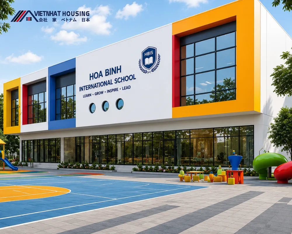 Nhà Trường Học Lắp Ghép Phong Cách Năng Động Sáng Tạo
