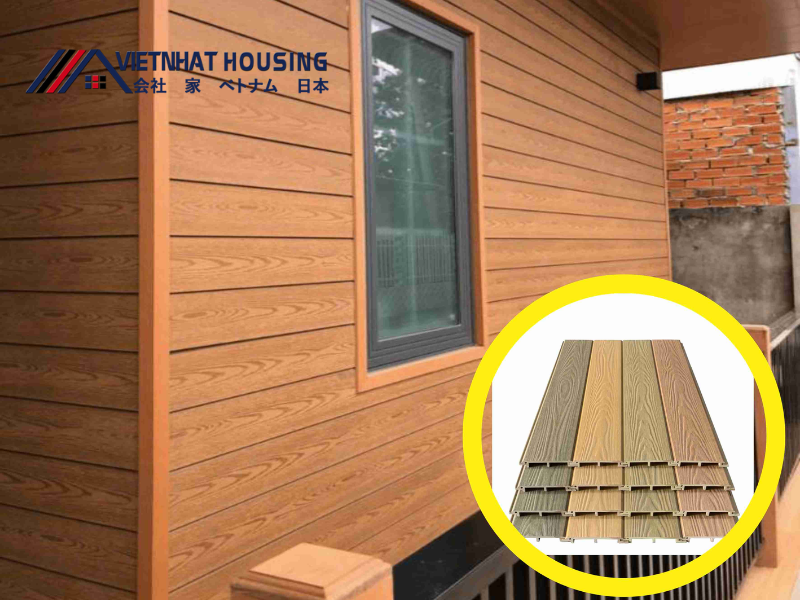 Mẫu nh&agrave; lắp gh&eacute;p ấm c&uacute;ng với phương &aacute;n gỗ nhựa ho&agrave;n thiện