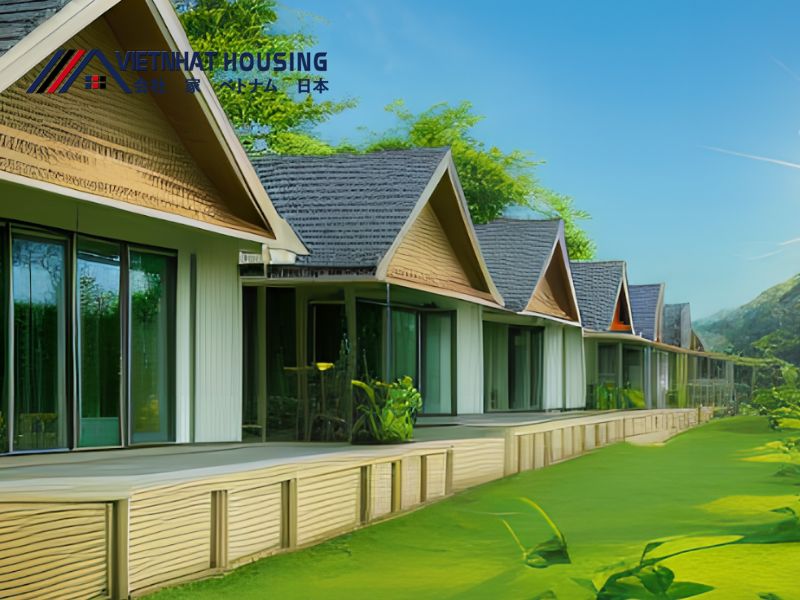 Các chủ đầu tư dự án du lịch ngày càng ưa chuộng sử dụng nhà lắp ghép an toàn