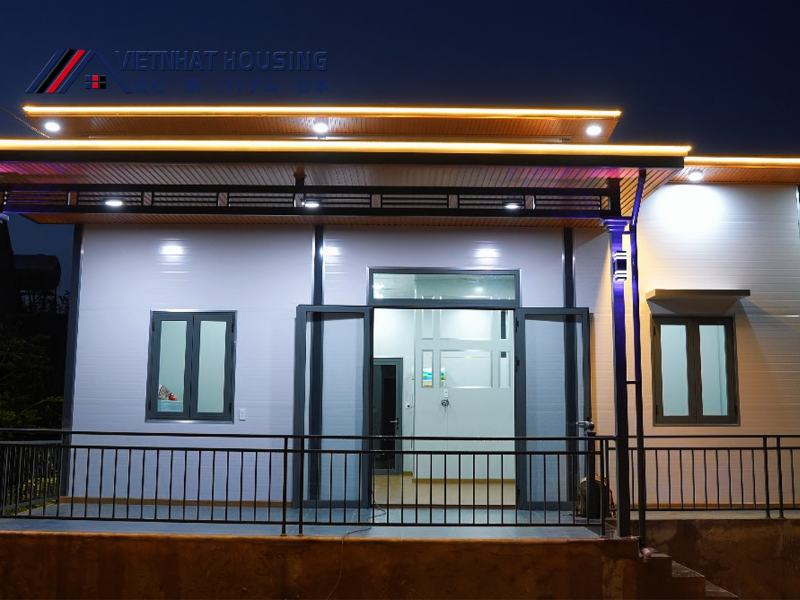Mẫu công trình dân dụng tiêu biểu của Việt Nhật Housing chỉ mất 1 tháng để hoàn thiện